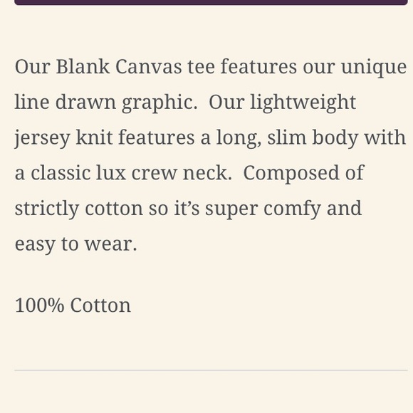 🎸 Minimalist  Youth “Blank Canvas” Shirt - Picture 8 of 8